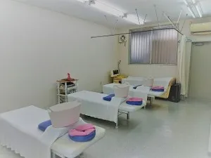 施術室、治療スペースです