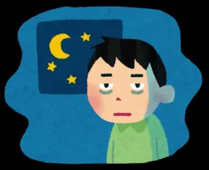 自律神経が乱れると夜寝られないなどの睡眠障害が発症します